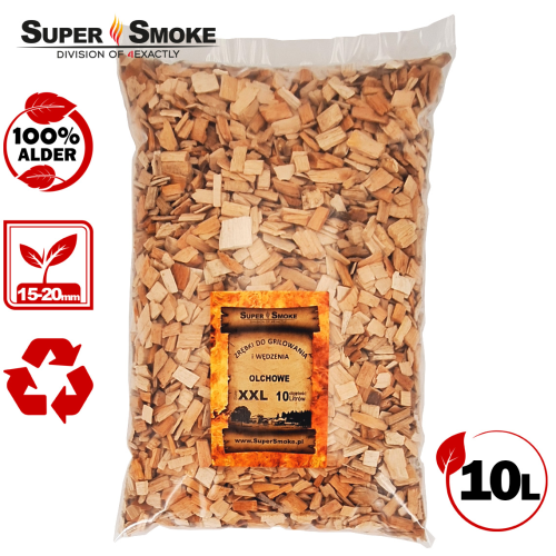 Wood chips for smoking & grilling in standart packaging.