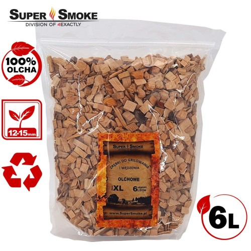 Wood chips for smoking & grilling in premium packaging.