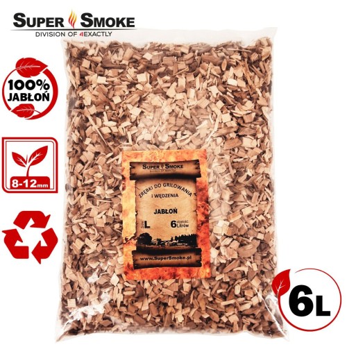 Wood chips for smoking & grilling in standart packaging.